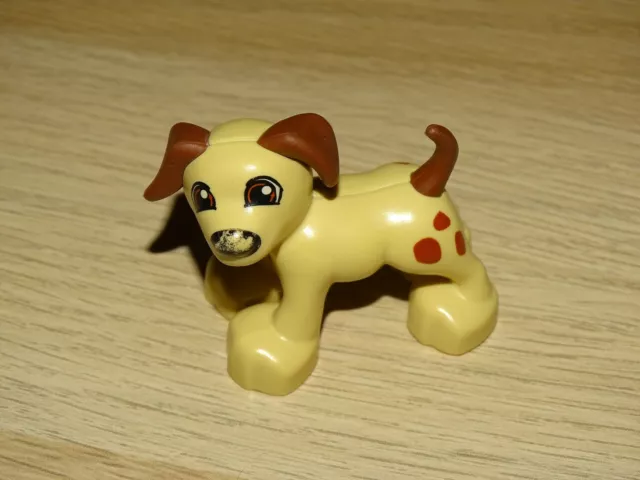 1x Lego Duplo Tier Hund hell braun