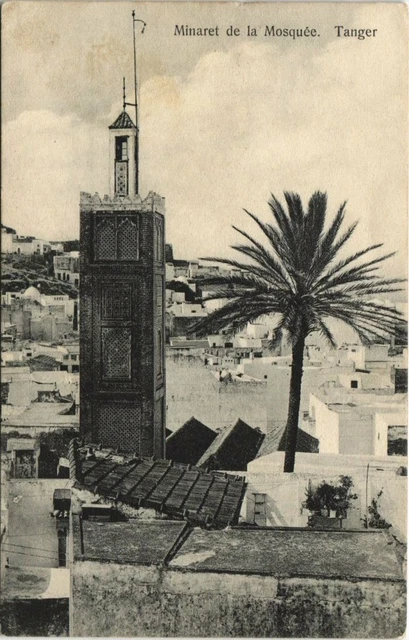 CPA AK MAROC TANGER Minaret de la Mosquée (31697)