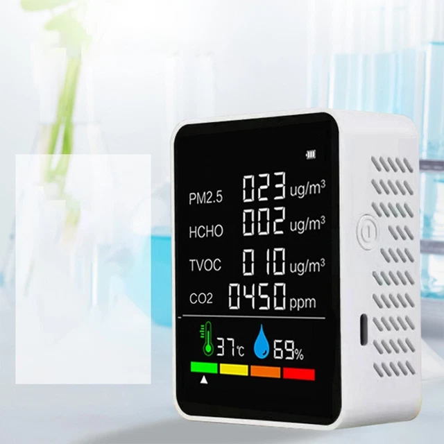 ABS Aria Qualità Monitor CO2 Four-Color Allarme Accessori Alta Risoluzione