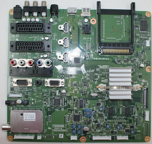CARTE D'ALIMENTATION TV TOSHIBA 40LV675D + carte alim interrupteur