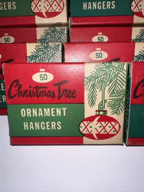 Vtg Christmas Tree Ornament Hooks 1 Package Several Packs Available Good Cond.