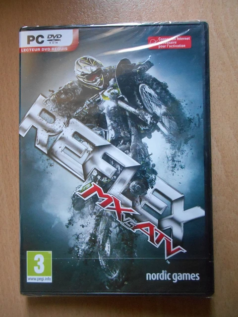 Jeu Vidéo MX Vs ATV Reflex - Version PC FR Neuf Sous Blister - Course Moto/Quad