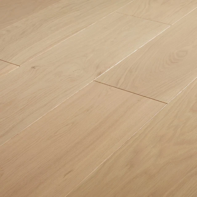 GOODHOME ISABERG NATURAL Oak Real wood top layer flooring, 1.84m² Pack