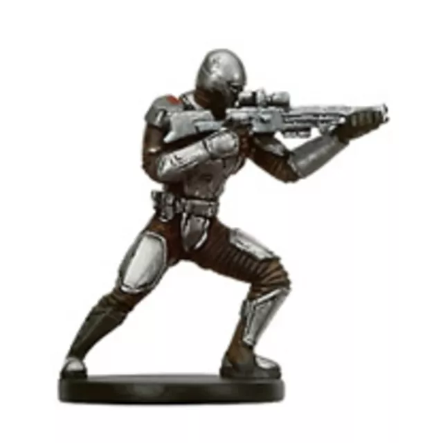 WOTC Star Wars Minis Bounty Hunter Mandalorian Supercommando (U) NM