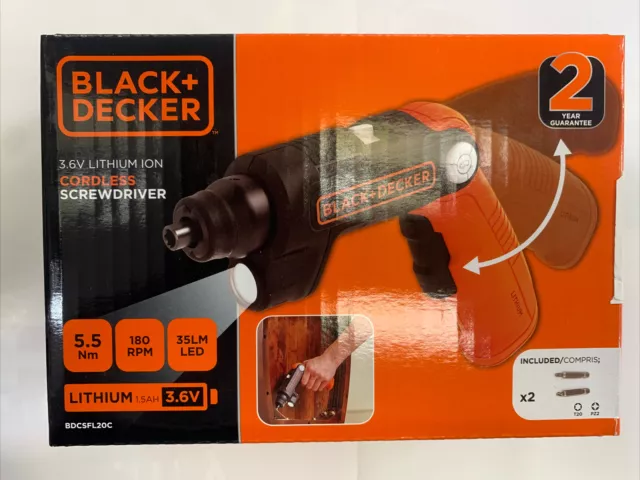 Black & Decker BDCSFL20C BDCSFS30 CS36BS screwdriver charger charger