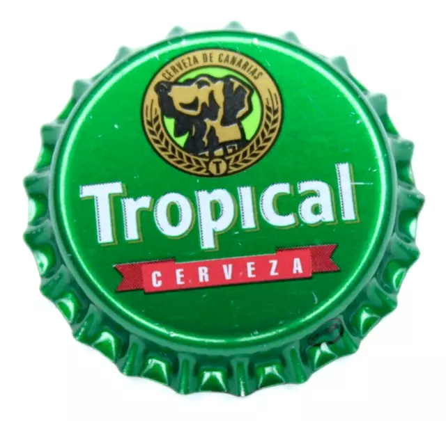 Spain Canarias Cerveza Tropical Dog - Beer Bottle Cap Kronkorken Capsule Chapas