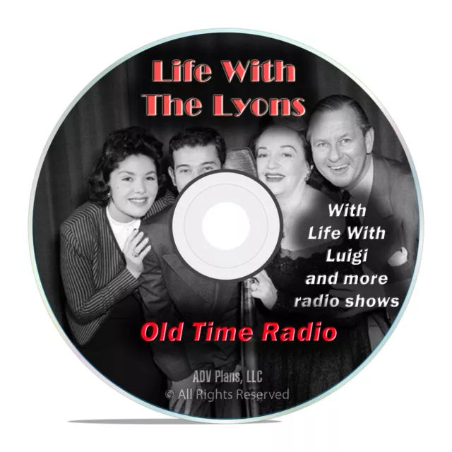 Leben mit den Lyonern, + Luigi, 924 Old Time Radiosendungen, Sitcom, Comedy DVD G65