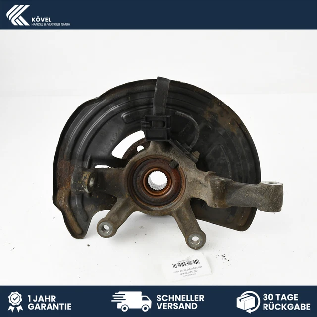 Fusée Complète Avec Roulement Et Disque De Frein Avant Gauche Pour Citroën C5, Peugeot 407 - Neuf