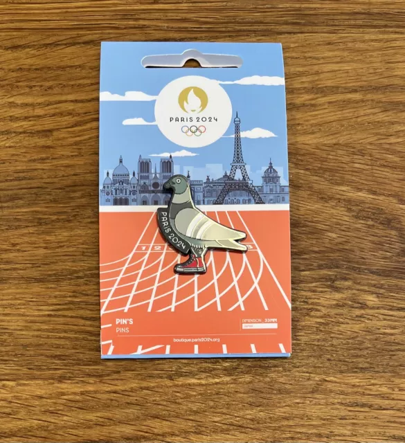 PIN’S JO PARIS 2024 Pigeon Basket EUR 15,00 PicClick FR