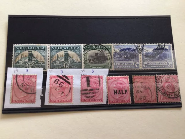 South Africa & Natal  stamps  A13260