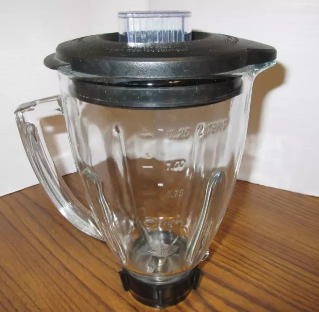 Oster Osterizer 6 Cup 1.25L Glass Replacement Blender Jar 148381 w Blade and Lid