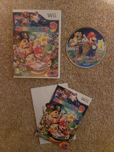 MARIO PARTY 9 Wii NIintendo For JP System 9052