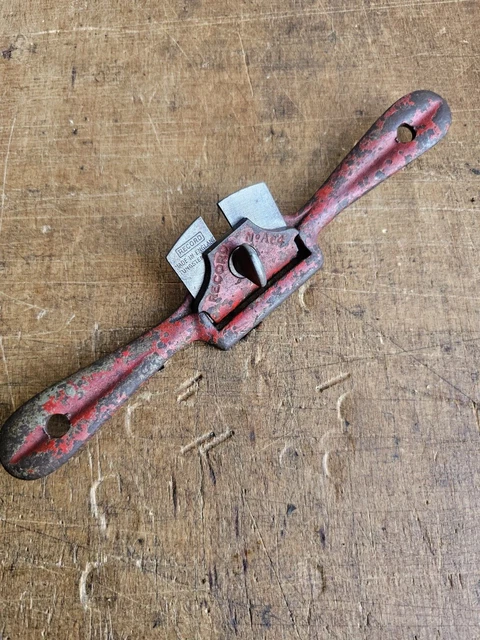 Vintage Record A64 Flat Bottom Spokeshave