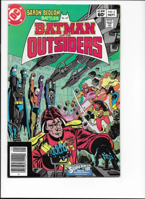 Batman and the Outsiders #2-5 Newsstand