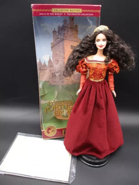 2002 Barbie PRINCESS OF THE PORTUGUESE EMPIRE Dolls of the World #56217