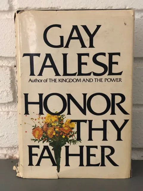 Honor Thy Father by Gay Talese (1971, Hardcover, Book Club Edition)