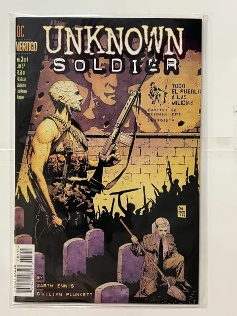 Unknown Soldier #3 DC Vertigo Comics 1997 Garth Ennis | Combined Shipping B&B