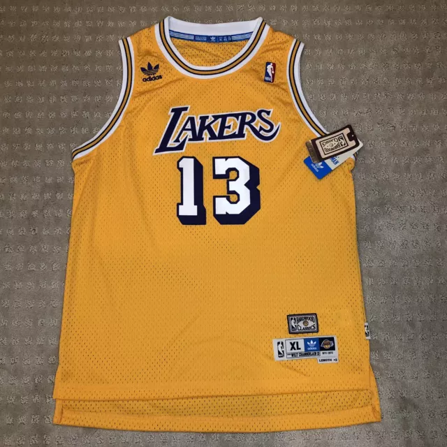 XXL Ultra Rare Kobe Bryant Adidas LA Lakers Hardwood Classic Jersey  Swingman