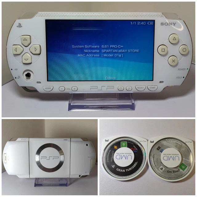 Psp 1000 white discount