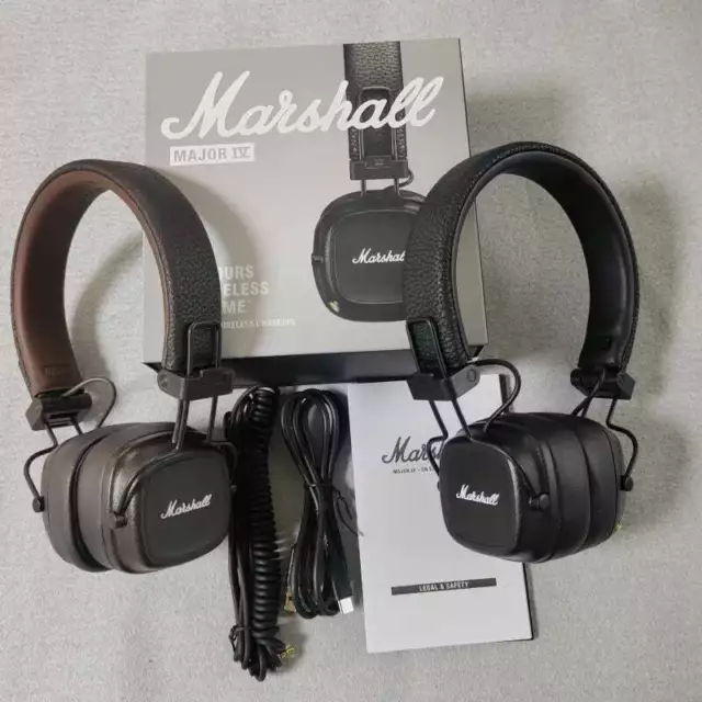 CUFFIE bluetooth MARSHALL Major IV 4. Cuffie wireless Design pieghevole 80 ore.