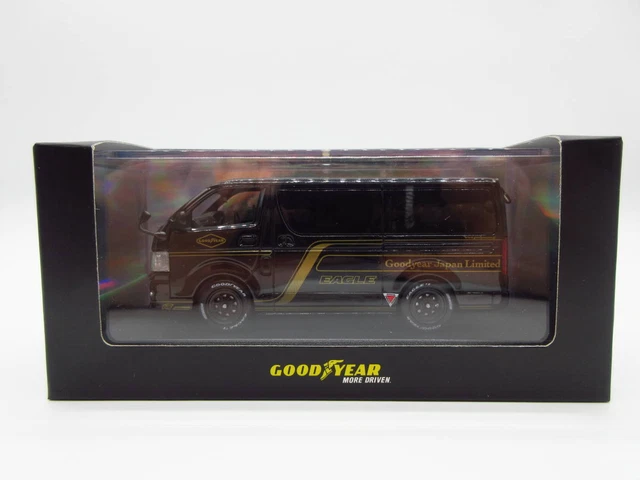 1/43 KYOSHO Hiace 200 Series Goodyear Version Limited to 500 units Not for sal