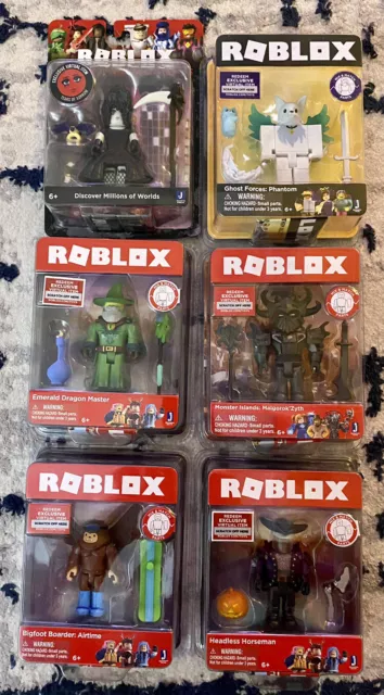 Roblox Figure 2-Pack, Headless Horseman + Bigfoot Boarder: Airtime 