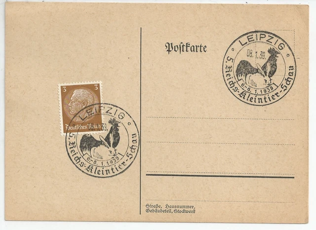 62) DR SST Kleintier Schau Leipzig 8. 1. 39