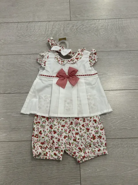 Pretty Originals Spanish Baby Girls Outfit Age 9 Months - BNWT