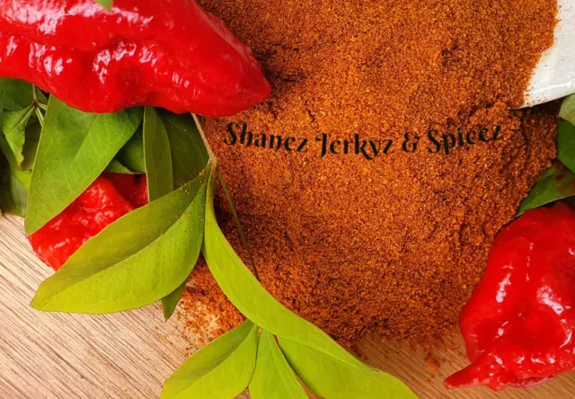 Carolina Reaper Powder Smoked 10g HOT Shanez Powder or Flakes WORLDS HOTTEST