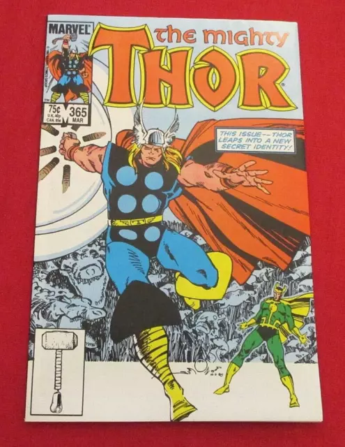 THE MIGHTY THOR #365 MARVEL Walt Simonson VF/NM 9.0