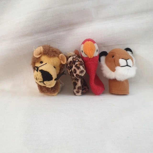 IKEA FINGER PUPPETS Bundle X4 Animals Wildlife Birds Frogs & Others
