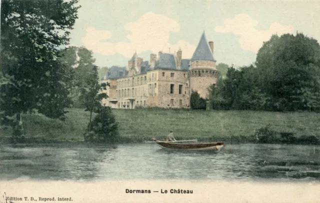 *32464 cpa 51 Dormans - le château