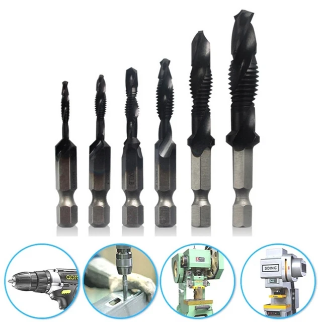 1*Tap Drill Cobalt Compound Tap Screw Machine Opening Hole Tap Drill Bits New