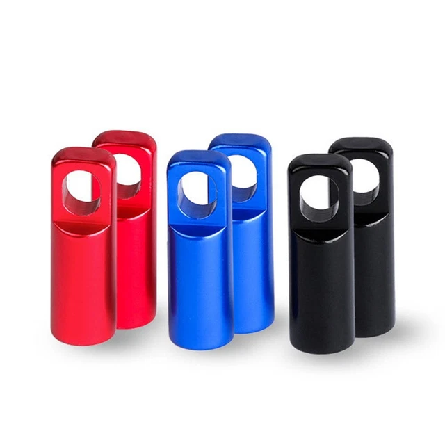 En Velo Capuchon Valve Rechange Ensemble Outil Clé Vélo Tige Aluminium Alliage