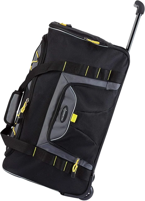 21″ Rolling Duffel Bag Wheeled Luggage Suitcase Spinner Travel Tote Carry Duffle