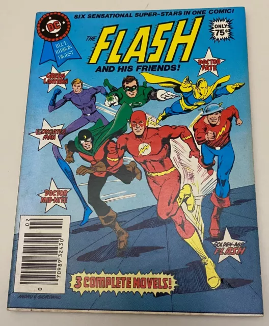 Flash And His Friends DC Blue Ribbon Digest Vol. 5 No. 24 February 1981