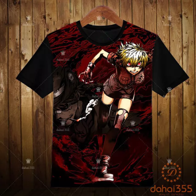 Anime Hellsing T-shirt Short Sleeve Otaku Casual Unisex Tee Tops Cool #UV7