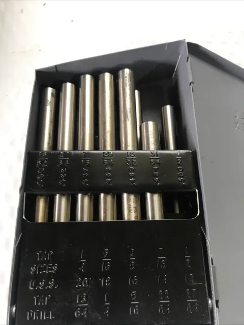 Huot St Paul Drill Blank Drill Index 1/16 to 1/2 Partial Box