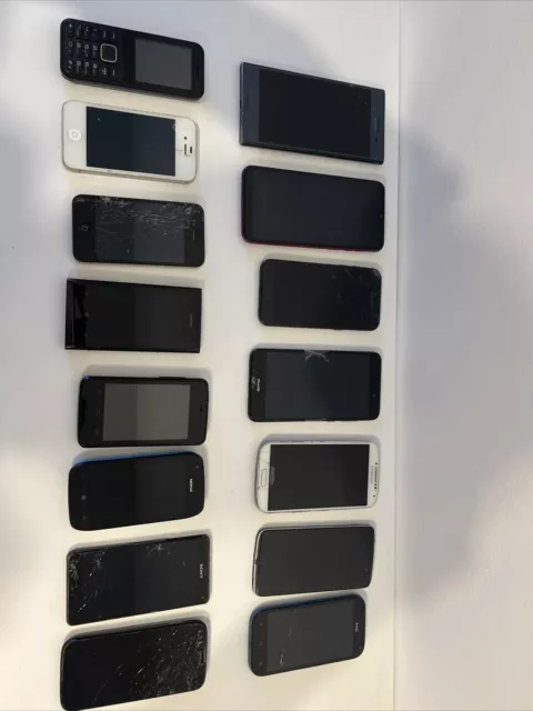 Joblot 15 Phones Spares Repairs Job Lot