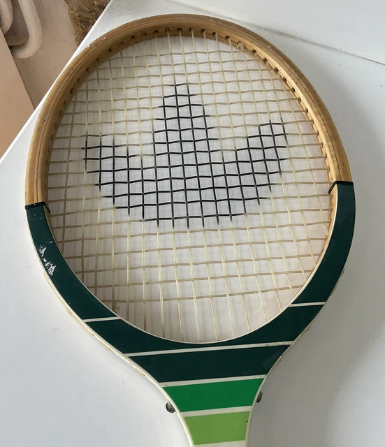 Raquette de tennis vintage métal et bois ancienne raquette badminton Raquette de tennis vintage métal et bois ancienne raquette badminton
