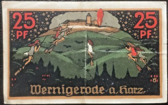 25 Pfennig Wernigerode a. Harz 1920  Notgeld  (#23.12.2#)
