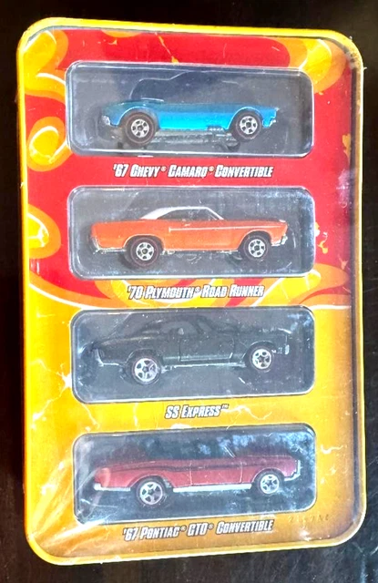 HOT WHEELS SINCE '68 Muscle Cars 4-Car Pack #1 & 2 1:64 Diecast