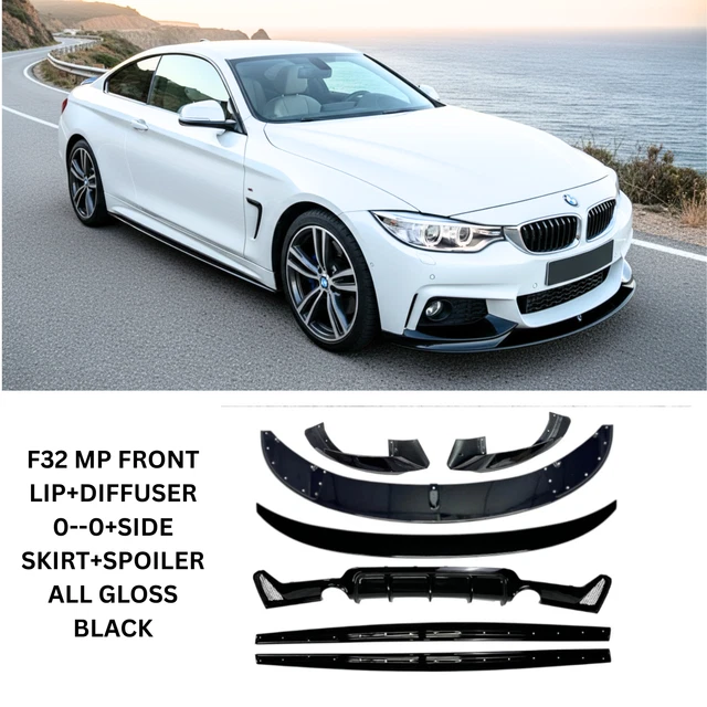 Bmw E38 Alpna Front Bumper Lp Spoler + Trunk Spoler + Headlghts Pads 3pc - Etsy