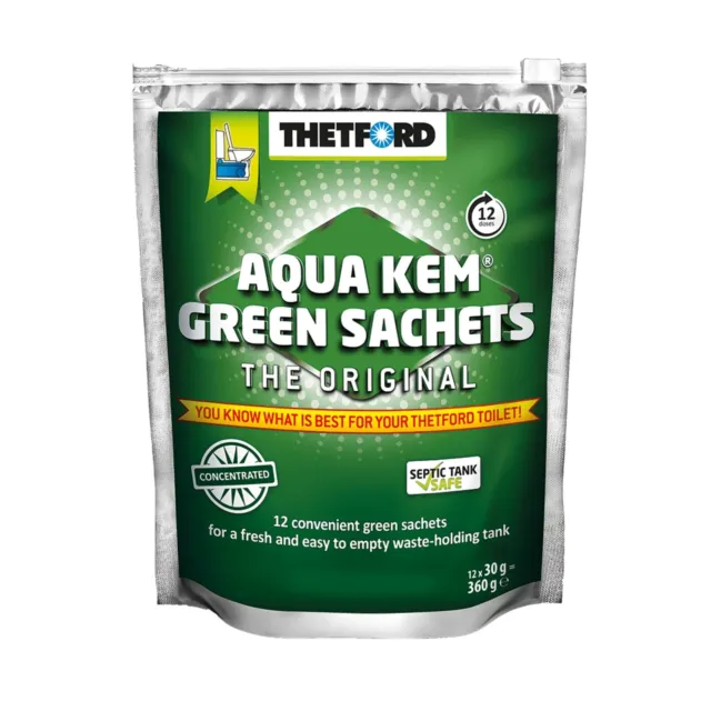 THETFORD Aqua Kem Green Satchets Concentrated - 30gr