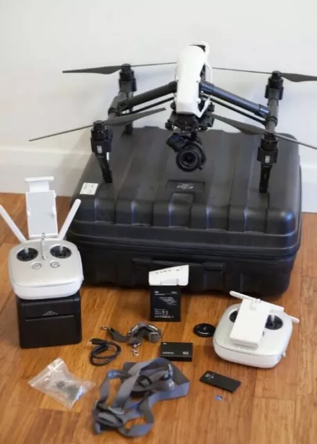 DJI Inspire 1 v2.0 RAW Quadcopter with Zenmuse X5R &2 controllers 2