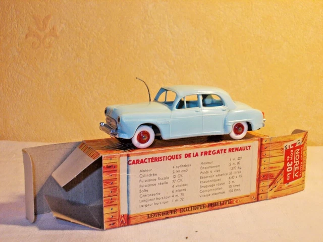 Peugeot 203 Berline 1948 Norev 1/43 - Bleu Nuit - Jouet Ancien France - Proche Neuf