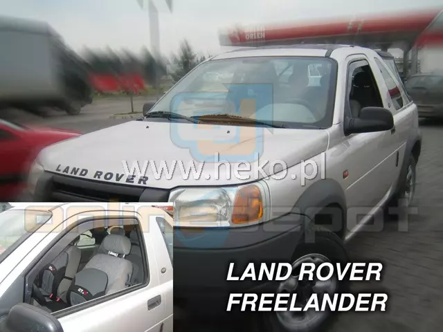 Windabweiser LAND ROVER FREELANDER 3-türer 1998-2006 2-tlg dunkel Regenabweiser