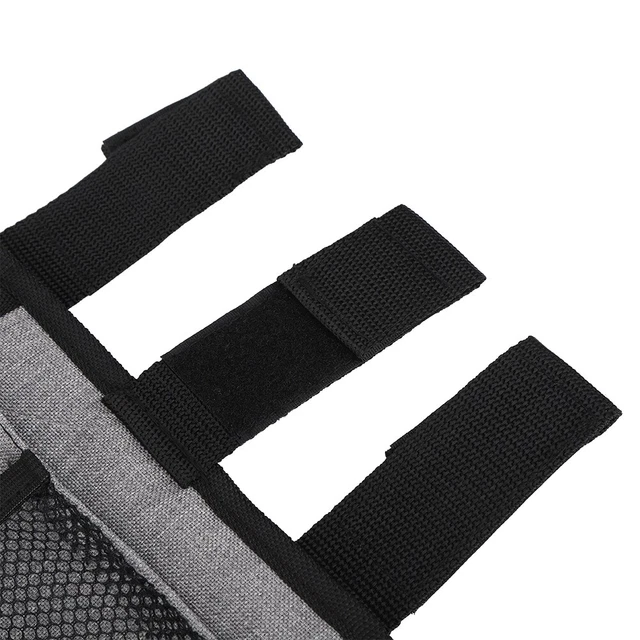 Bolsa de tela Oxford para silla de ruedas bolsa bolsa colgante de gran capacidad almacenamiento