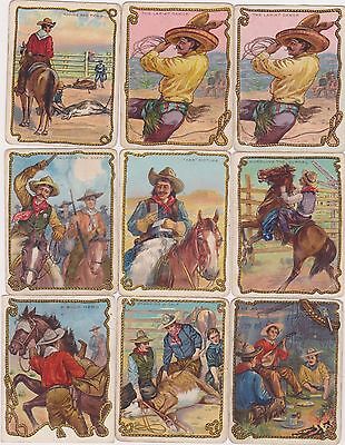 NEW CARDS ADDED 1910 Hassan Cigarette Cowboy PICK ONE CARD OR MORE Nice color