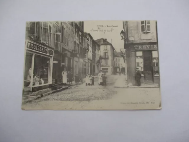 Cpa Green Back Murder And Moselle 54 Toul Rue Carnot